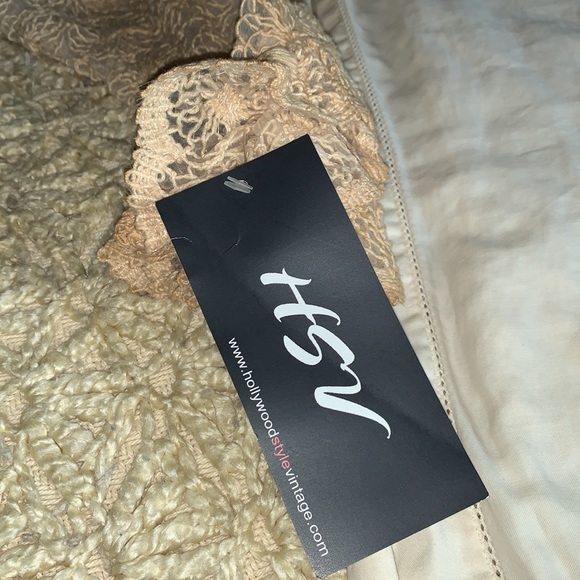 Freebird boho country dress lace western COSTUME model XS 0 2 S LONG free people - Picture 7 of 11